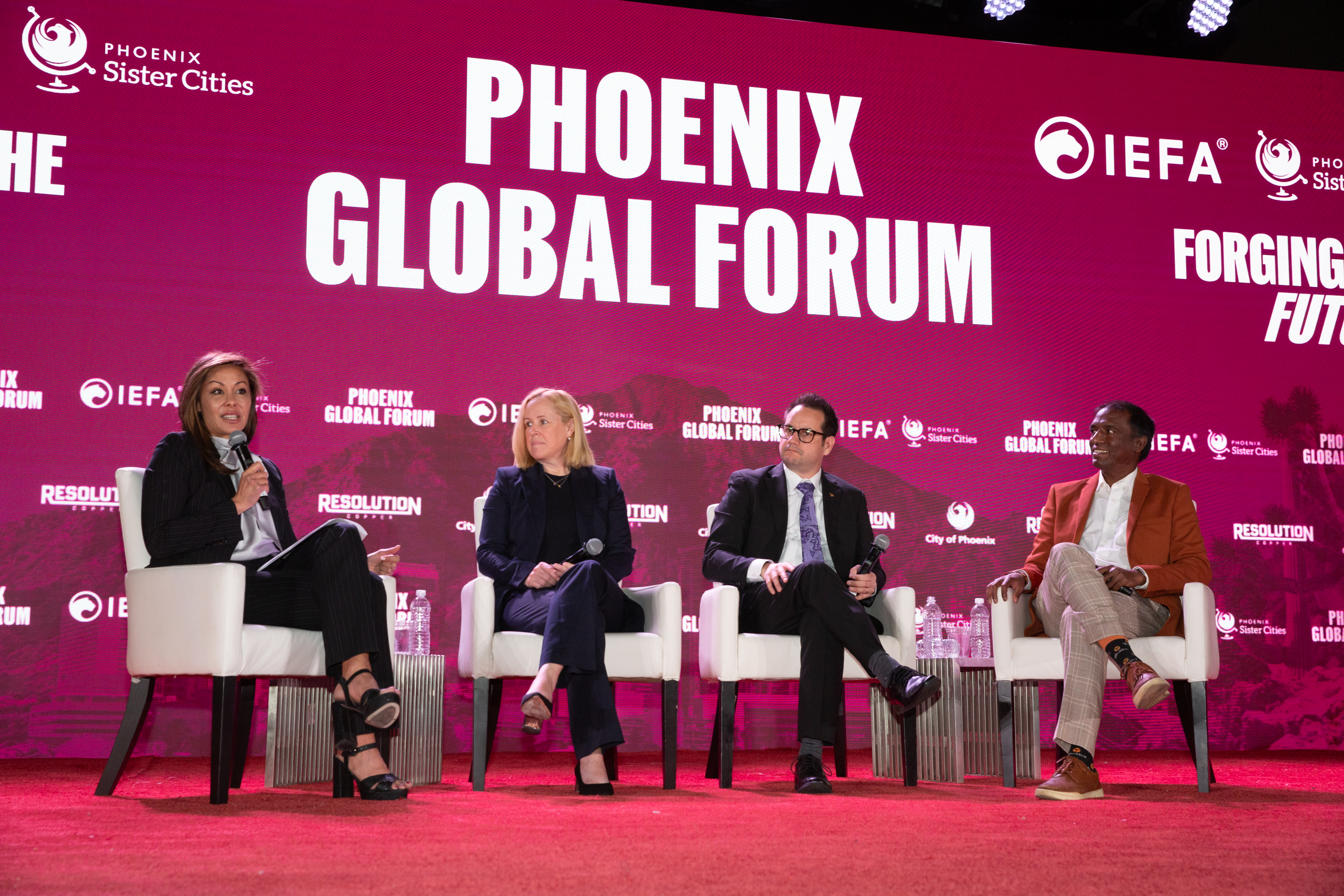 A panel of subject matter experts at Phoenix Global Forum